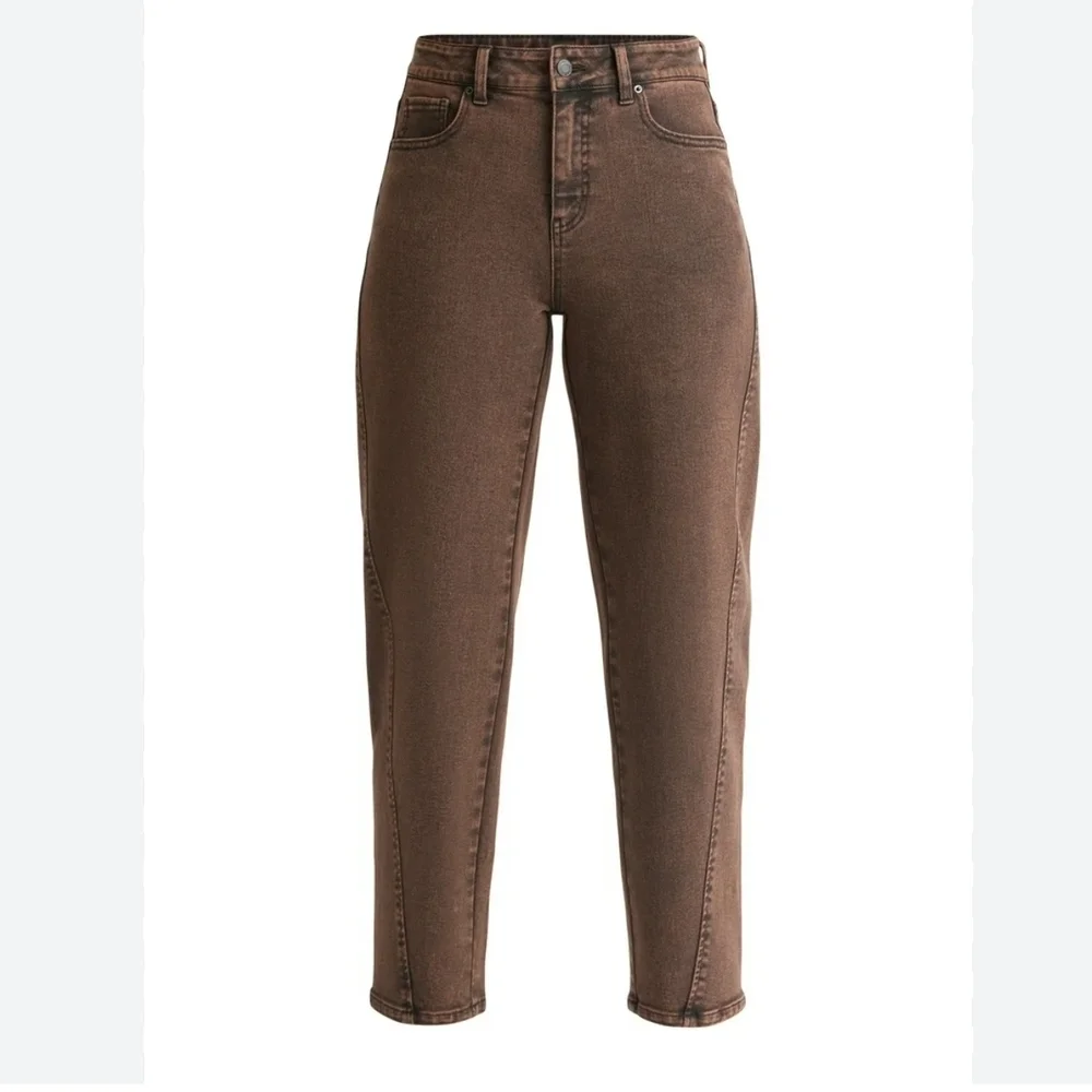 Time and Tru Women's High-Rise Barrel Jeans Size 8